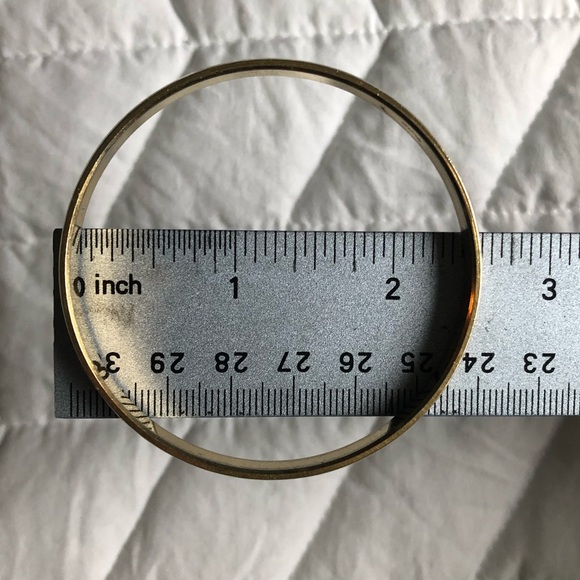 Gold Bangle Bracelet - Picture 5 of 5